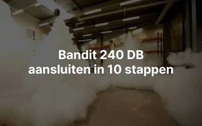 Bandit 240 mistgenerator aansluiten